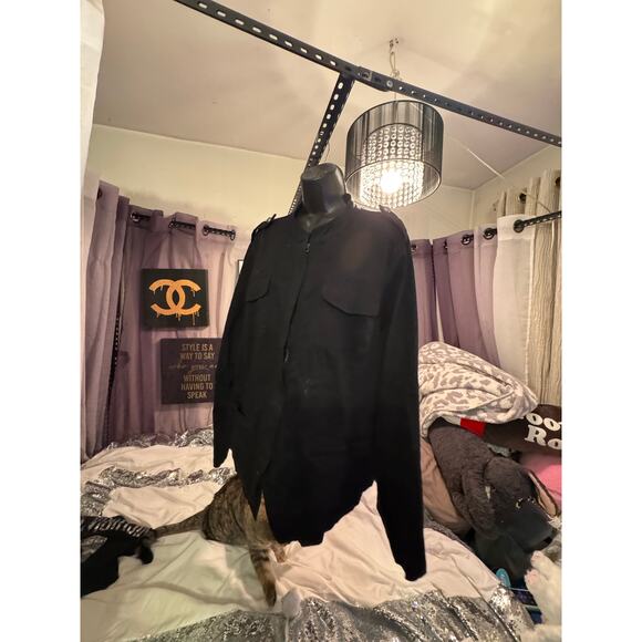 The north face hyvent 550 fur trimmed hooded jacket/coat parka sz small - Picture 6 of 7